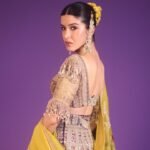 Shanaya Kapoor Radiates Elegance in Anamika Khanna Couture