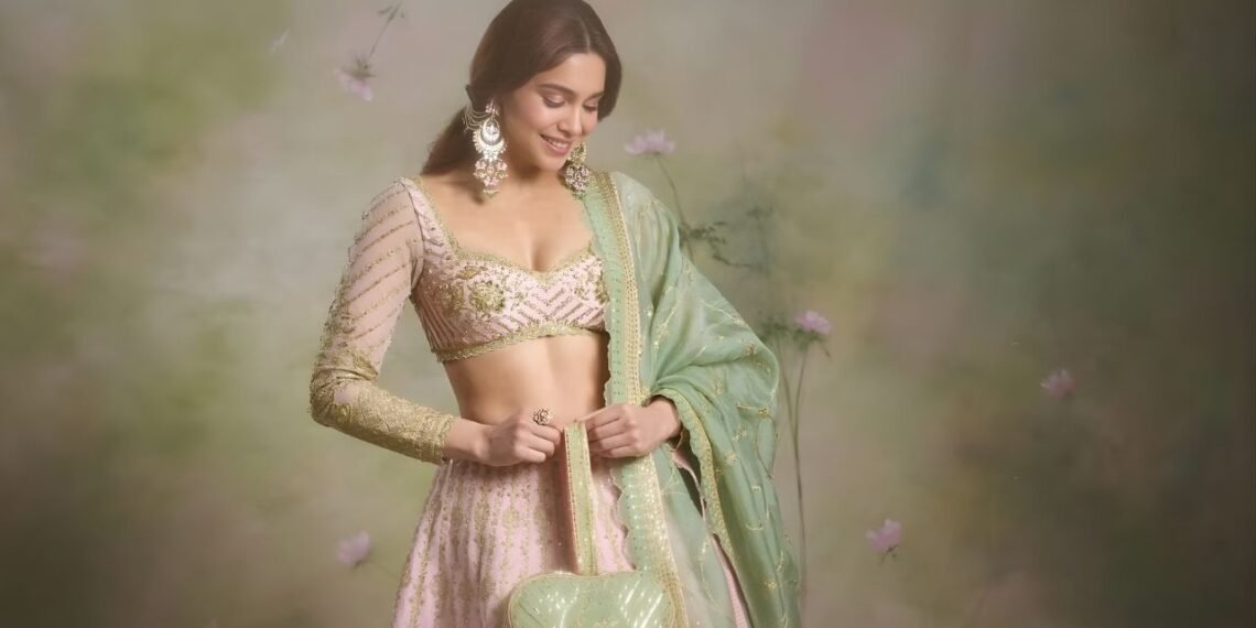 Sharvari Stuns in Torani Lehenga Inspired by the Eternal Poetry of Raas Leela