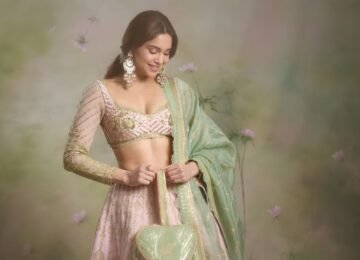 Sharvari Stuns in Torani Lehenga Inspired by the Eternal Poetry of Raas Leela