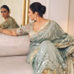 Tabu Steps Out in Chic Fizzy Goblet Heels, Styled by Mohit Rai