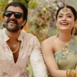 Vijay Deverakonda and Rashmika Mandanna Glow in Custom Anamika Khanna for Their Haldi Ceremony