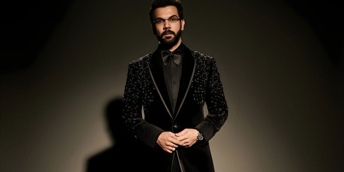 Rajkummar Rao Makes a Sharp Style Statement in Rohit Gandhi + Rahul Khanna at Zee Cine Awards 2026