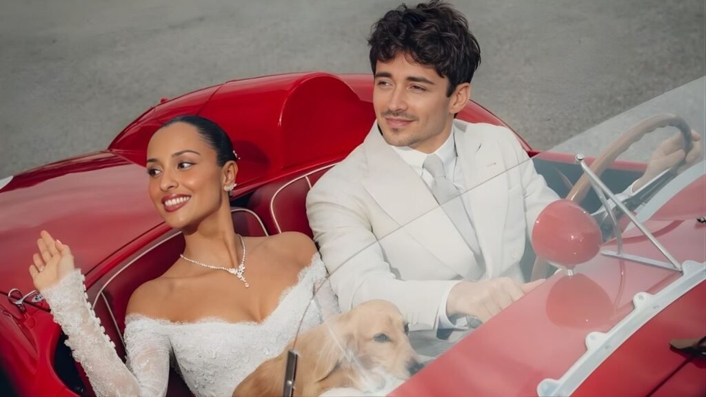 Alexandra Saint Mleux: Stunning Details From Her Dream Wedding With Charles Leclerc