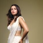 Alia Bhatt Sets New Saree Goals in Custom Gaurav Gupta with Mogra Tassels