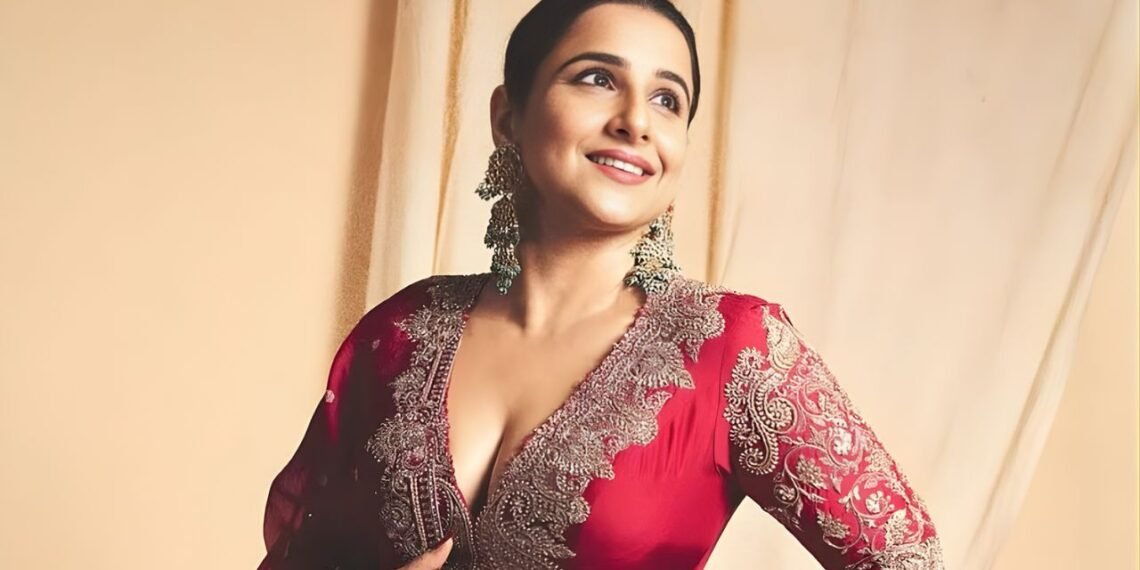 Vidya Balan Red Look — Regal Anarkali Moment Steals Spotlight
