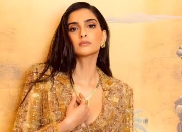 Sonam Kapoor Look: A Golden Glam Moment That Turns Heads