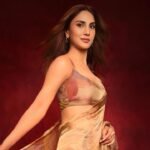 Vaani Kapoor Look — Statement Saree Glam Steals IAA Awards Spotlight