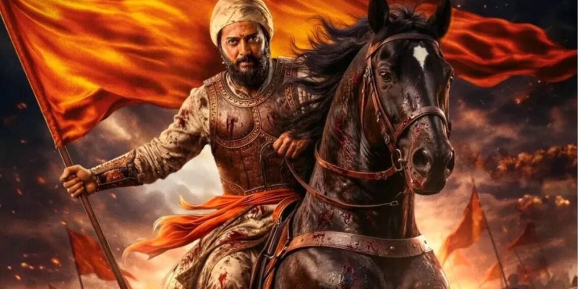 Riteish Deshmukh Unveils Powerful Raja Shivaji Poster Ahead of ‘Chhatrapati’ Anthem Release