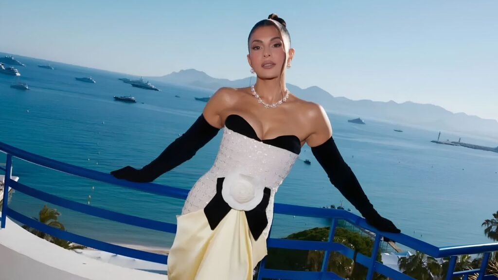 Jacqueliene Fernandez Serves Regal Cannes Fashion Moment In Sculpted Richard Quinn Gown
