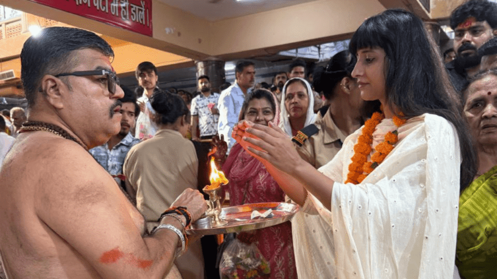 Krishna Gautam at Mahankal Ujjain