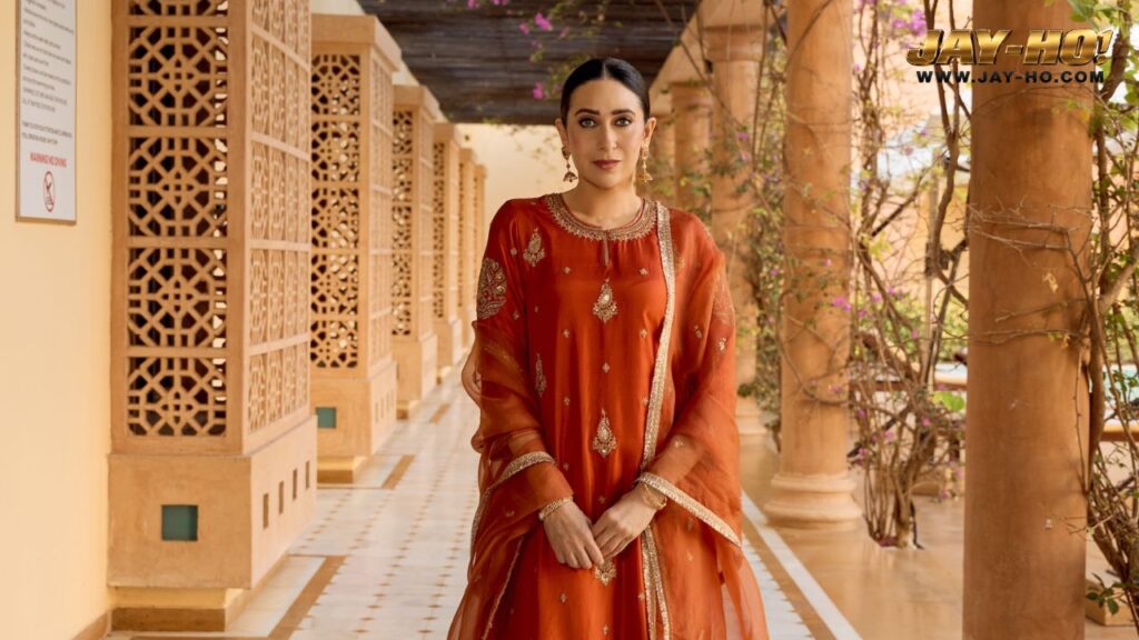 Karisma Kapoor Turns Heads In Fizzy Goblet Juttis Styled By Esha Amin