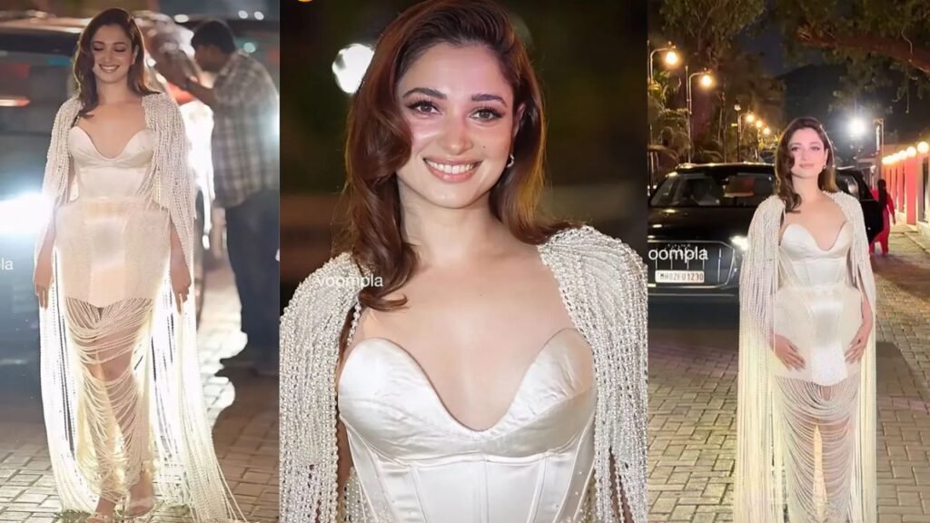 Tamannaah Bhatia Stuns In Rahul Mishra Couture At Awards Night