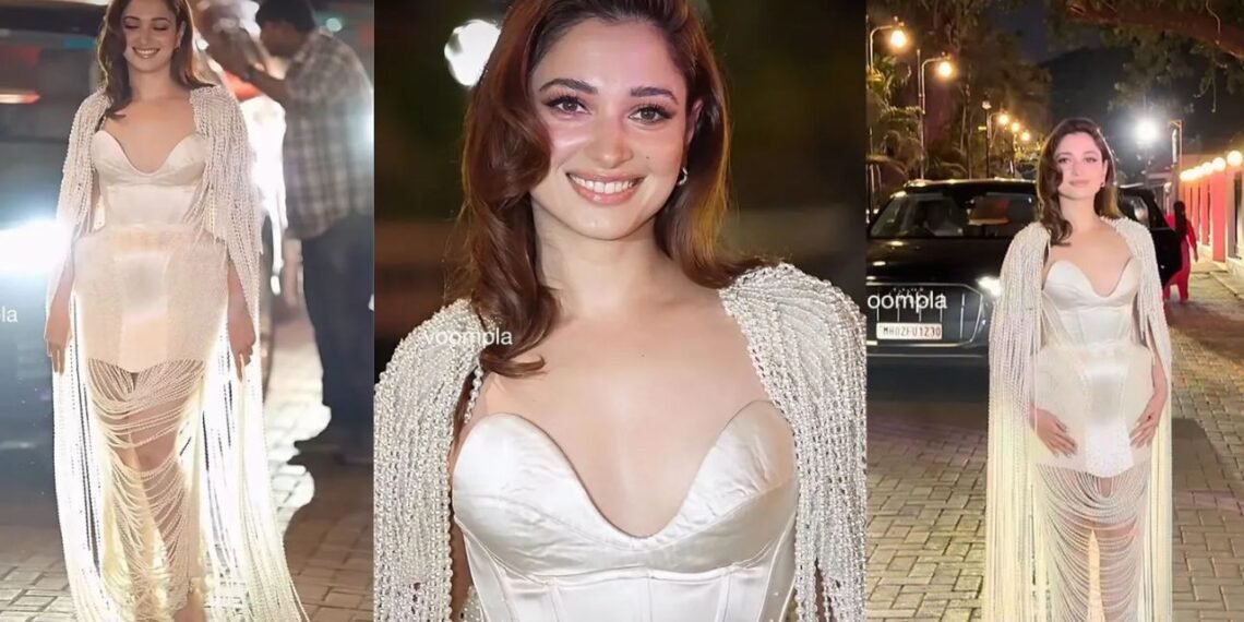 Tamannaah Bhatia Stuns In Rahul Mishra Couture At Awards Night