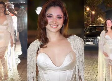 Tamannaah Bhatia Stuns In Rahul Mishra Couture At Awards Night