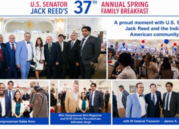 Indian Americans Strengthen Community Bonds at Senator Jack Reed’s Spring Breakfast