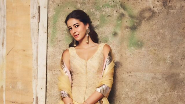 Ananya Panday Stuns in Butter Yellow Ensemble, Fans Can’t Look Away
