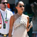 Alexandra Leclerc Steps Out in Summer Away Footwear at the F1 Monaco Grand Prix