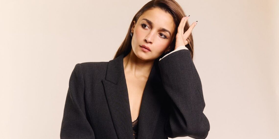 Alia Bhatt Turns Heads In ₹80K Corset Blazer Look During Alpha Promotions, Proves Power Dressing Never Fails