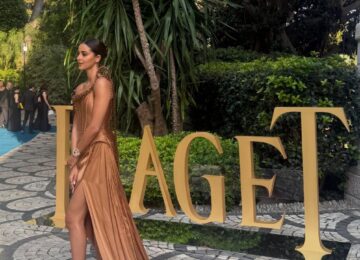 Ananya Panday Turns Monaco Into Her Runway In A Sculpted Gold Masterpiece By Gaurav Gupta