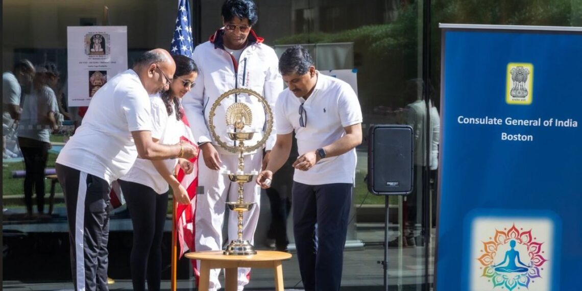 IAGB Partners with the Consulate General of India, Boston to Celebrate International Day of Yoga 2026