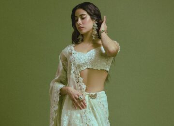 Janhvi Kapoor’s Jaw-Dropping Anamika Khanna Saree Look For Peddi Promotions Is Breaking The Internet