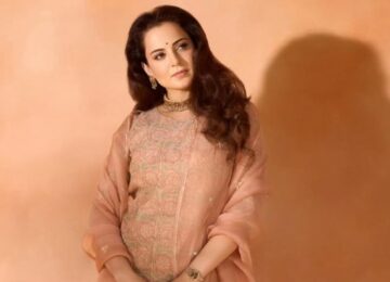 Kangana Ranaut’s Breezy Peach-Pink Sharara Is Summer Dressing Done Right