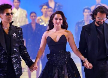 Kiara Advani and Karan Johar Turn Rahul Mishra's Showcase Into a Masterclass in Black Couture