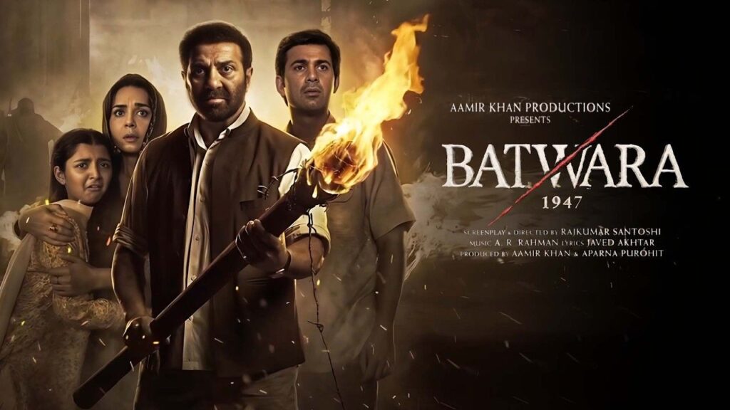 From Lahore 1947 To Batwara 1947: Sunny Deol Reveals New Title And Intense First Look