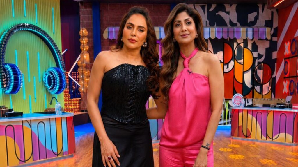 Nikita Rawal Makes a Power-Packed Entry Alongside Shilpa Shetty in ‘Maa Hai Naa
