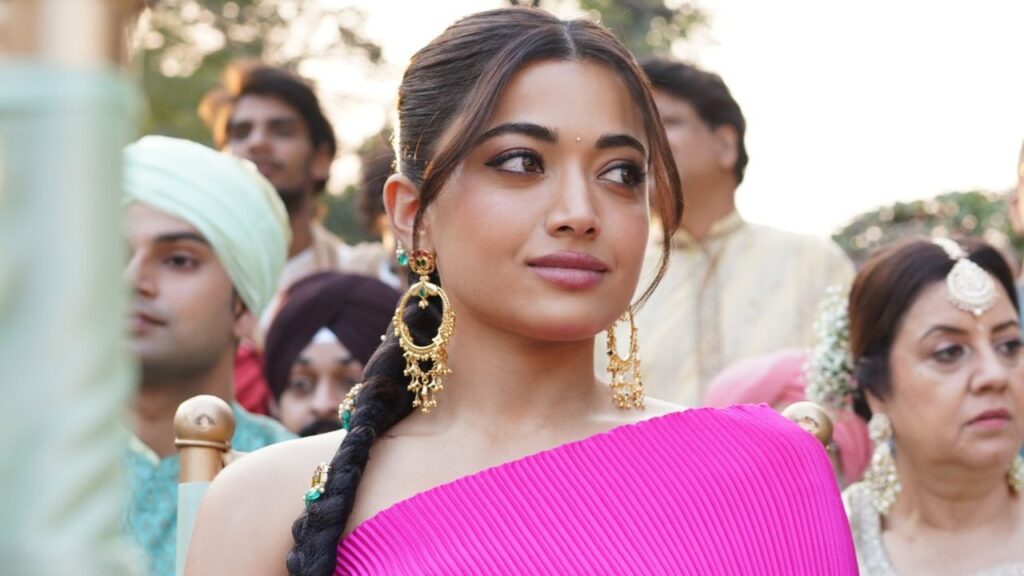 Rashmika Mandanna Turns Heads in Payal Khandwala Ensemble for Cocktail 2