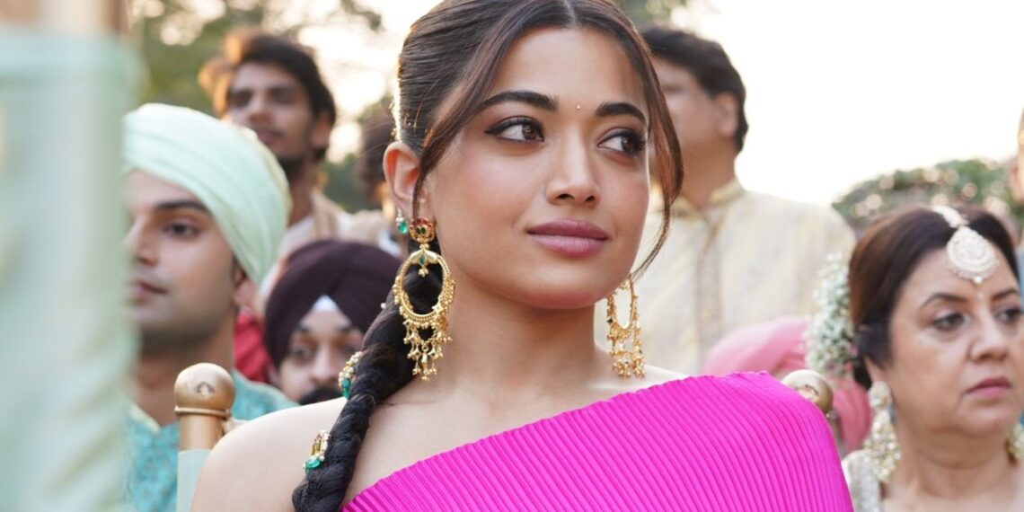 Rashmika Mandanna Turns Heads in Payal Khandwala Ensemble for Cocktail 2
