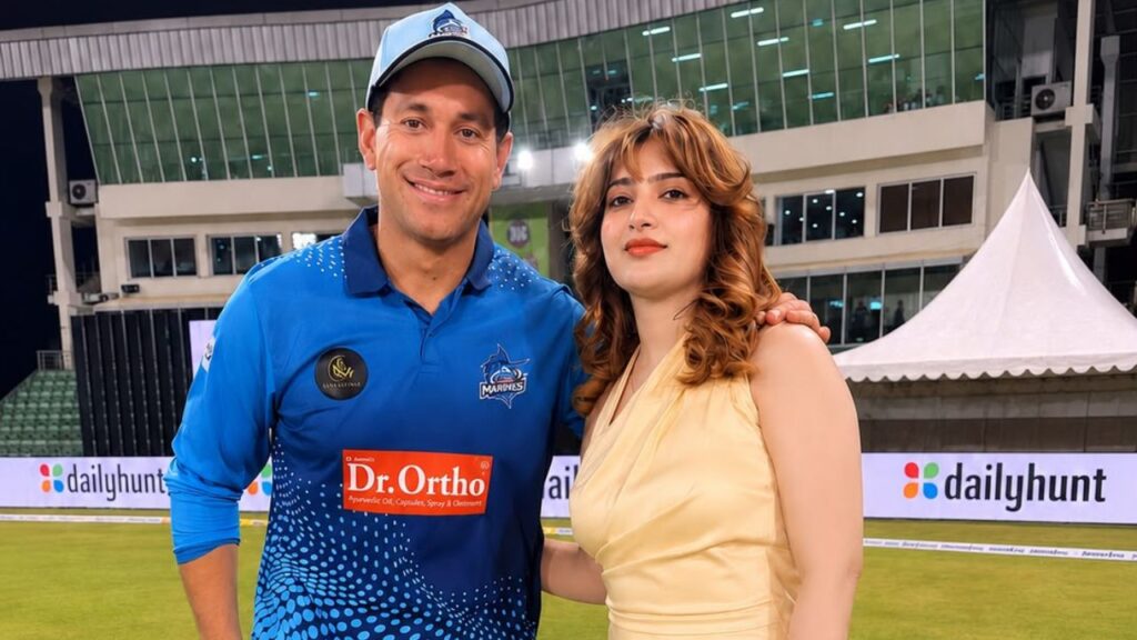 Sana Raees Khan attended the Big Cricket League Season 2 opening ceremony