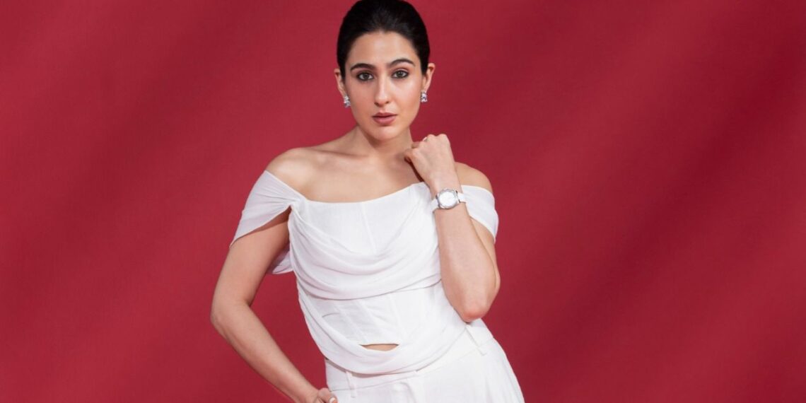 Sara Ali Khan Brings Effortless Summer Glam in Chic White Co-Ord Set for Pati Patni Aur Woh Do Promotion