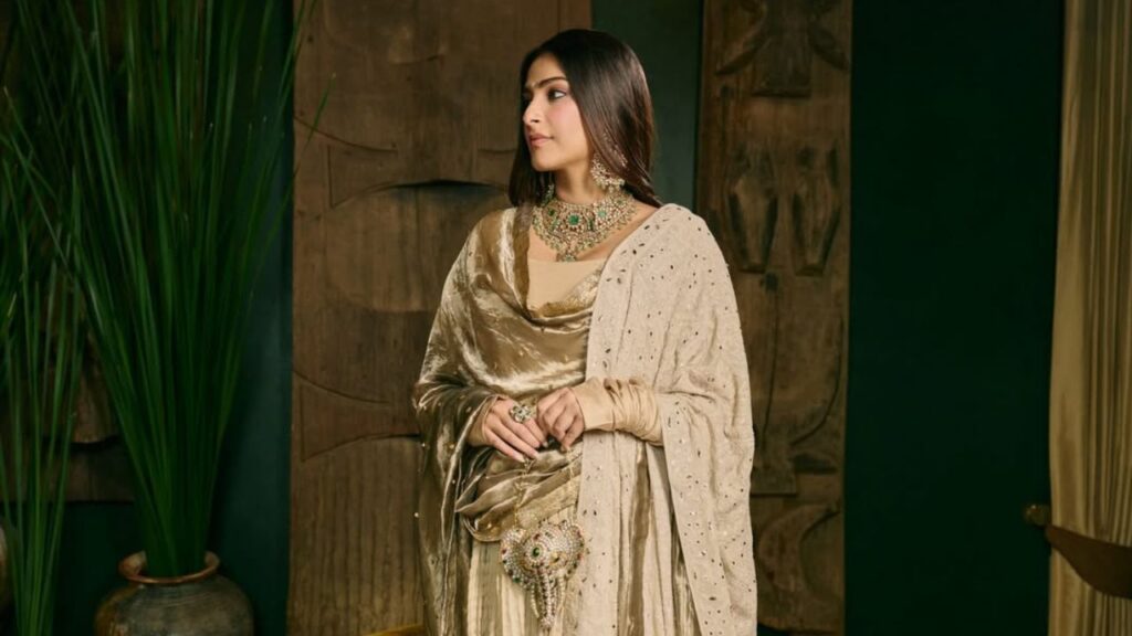 Sonam Kapoor Brings Timeless Elegance To Anshula Kapoor’s Wedding Festivities In ITRH And Fizzy Goblet