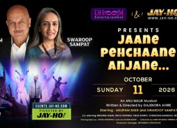 Anupam Kher's Acclaimed Musical Play Jaane Pehchaane Anjane Coming to Boston with Swaroop Sampat