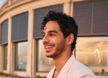 Ishaan Khatter in AK|OK Anamika Khanna for Biarritz Film Festival