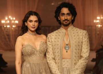 Aditi Rao Hydari and Siddharth Bring Fairytale Romance to Jayanti Reddy's India Couture Week 2026 Show