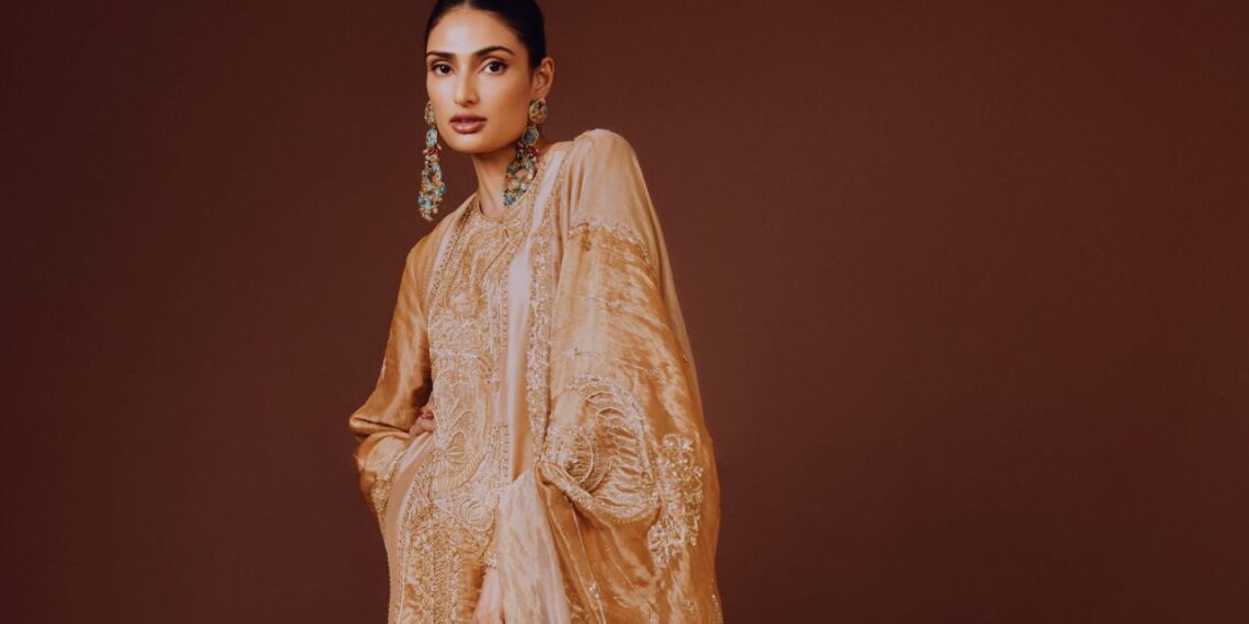 Athiya Shetty Fizzy Goblet Heels: Stunning Wedding Look Steals the Spotlight at Anshula Kapoor's Festivities