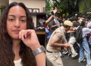 Sonakshi Sinha Shares Emotional Photos From CJP Protest, Says 'Ek Poore Desh Ka Dil Toota'