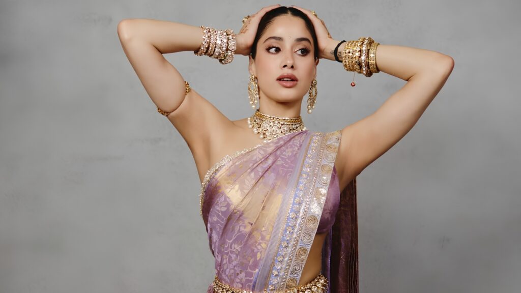 Janhvi Kapoor Radiates Royal Elegance in Stunning Mahesh Notandass Jewellery at Anshula Kapoor's Reception