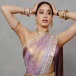 Janhvi Kapoor Radiates Royal Elegance in Stunning Mahesh Notandass Jewellery at Anshula Kapoor's Reception