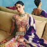 Khushi Kapoor Stuns in a Show-Stopping Anamika Khanna Lehenga That's Every Wedding Guest's Dream Look
