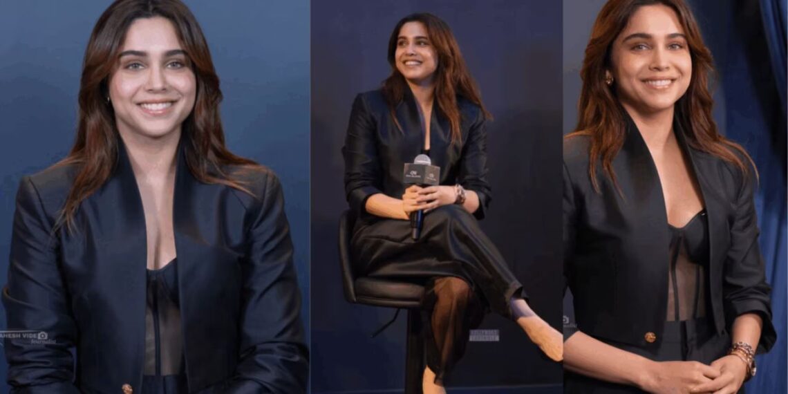 Sharvari Turns Heads in ₹97K MISHO Co-ords and Gucci Pumps at Daniel Wellington Event