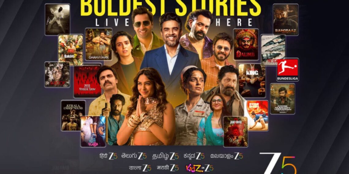 ZEE5 Unveils Biggest Multilingual Slate Ever Across Seven Languages; Varun Dhawan, Kangana Ranaut, Bobby Deol Lead Massive Line-Up