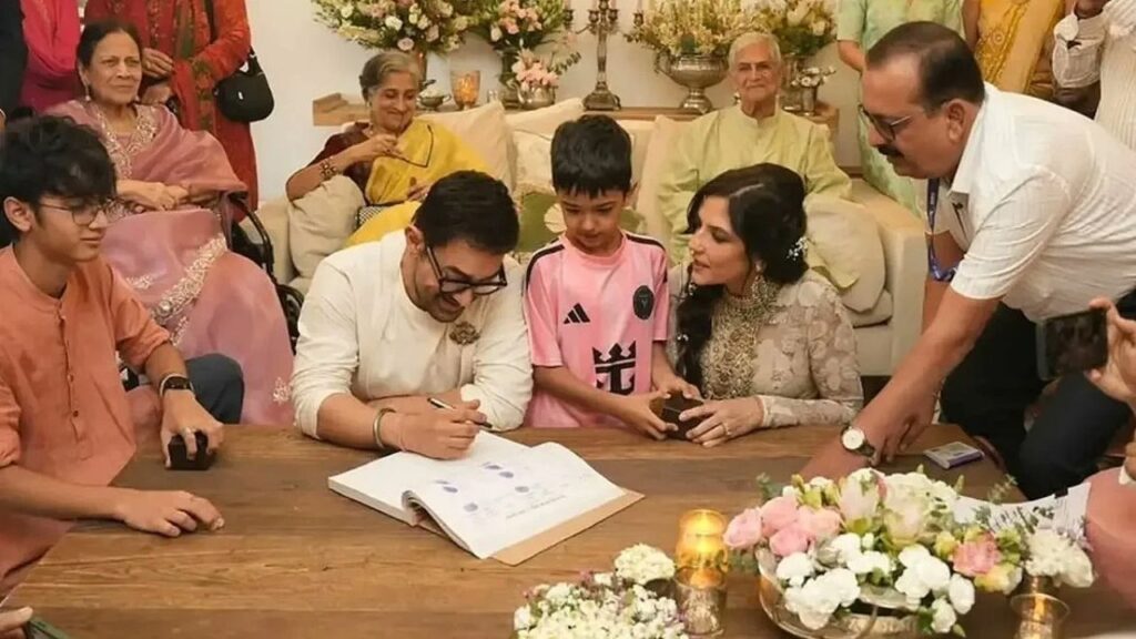 Inside Aamir Khan & Gauri Spratt's Private Wedding: First Photo Captures a Beautiful Moment With Their Children