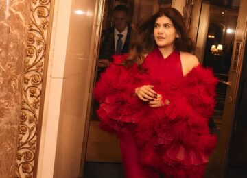 Ananya Birla Turns Vintage Hollywood Muse in a Rare Azzedine Alaïa FW'91 Masterpiece