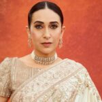 Karisma Kapoor Stuns in Anamika Khanna at Revati Sule’s Wedding—Her Regal Look Is Pure Perfection