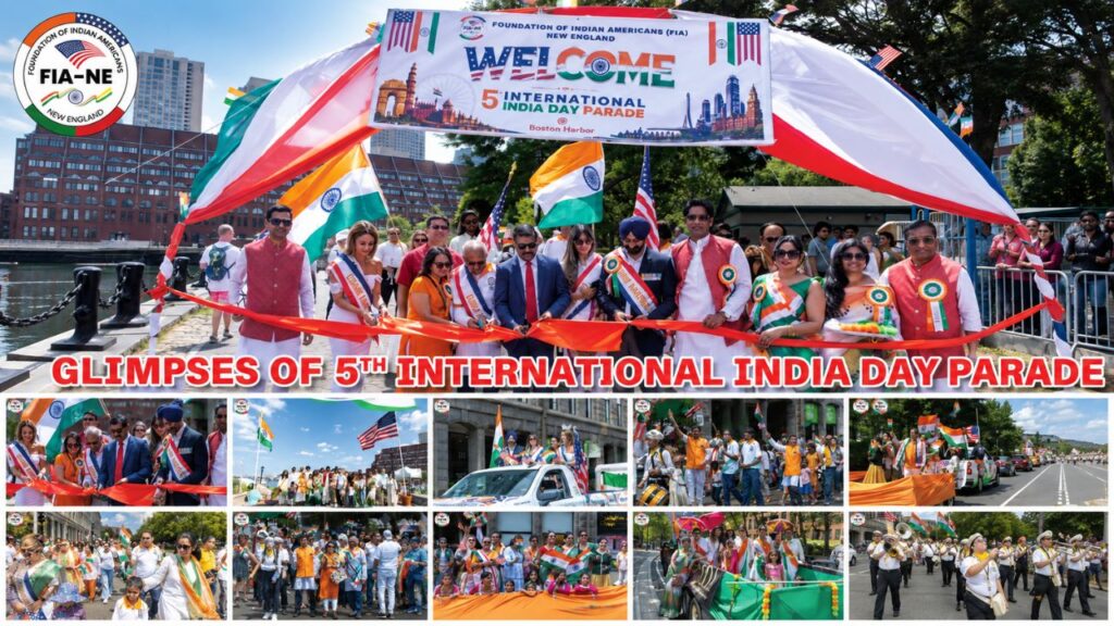 Boston Shines in Tricolor as FIA New England Celebrates India’s 80th Independence Day with Historic 5th International India Day Parade