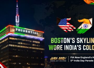 The Night Boston’s Skyline Wore India’s Colors