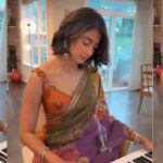Pooja Hegde's ₹35,000 Floral Saree Is The Prettiest Festive Look You'll See This Season